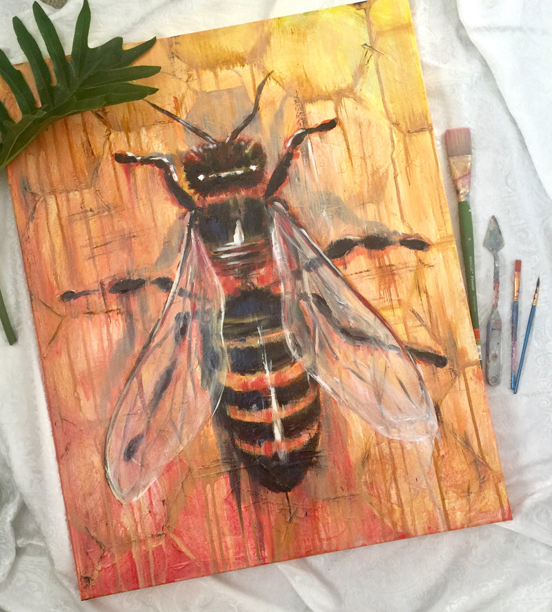 Honey Bee Limited Edition Print