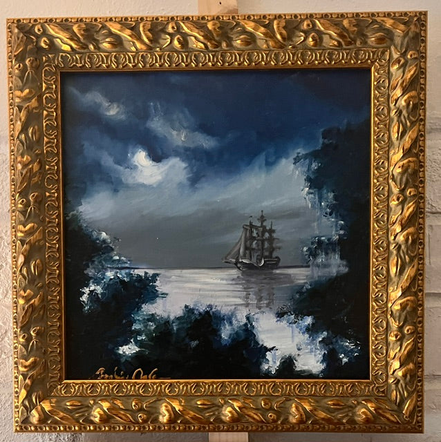 Galleon by Moonlight