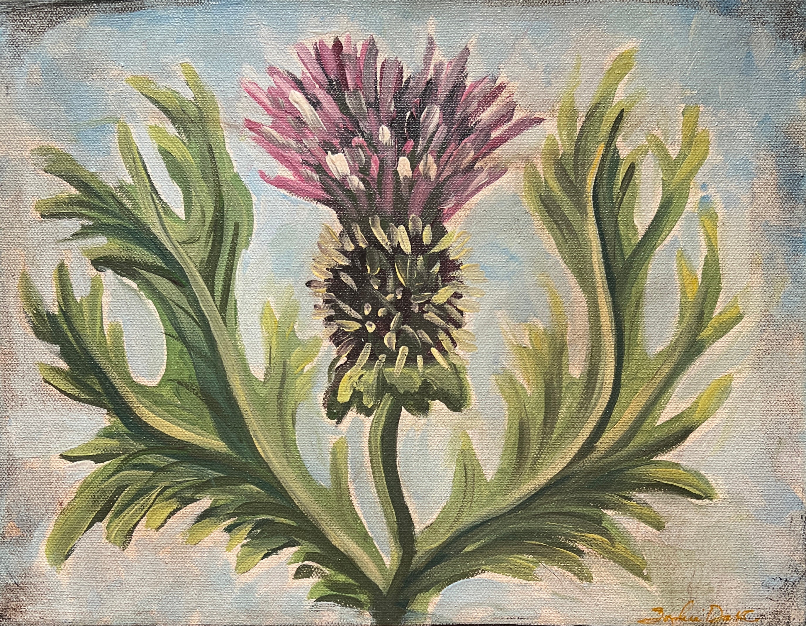 Scottish Thistle Painting Kit
