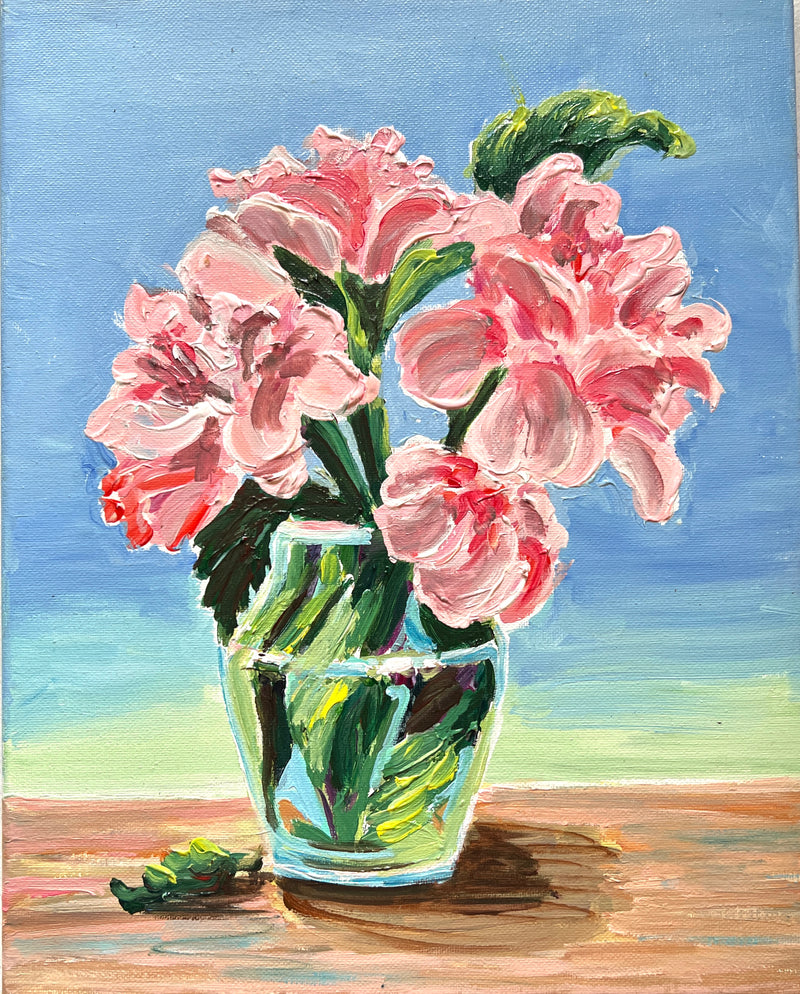 Painting Class HILLTOP Peonies Aug 4