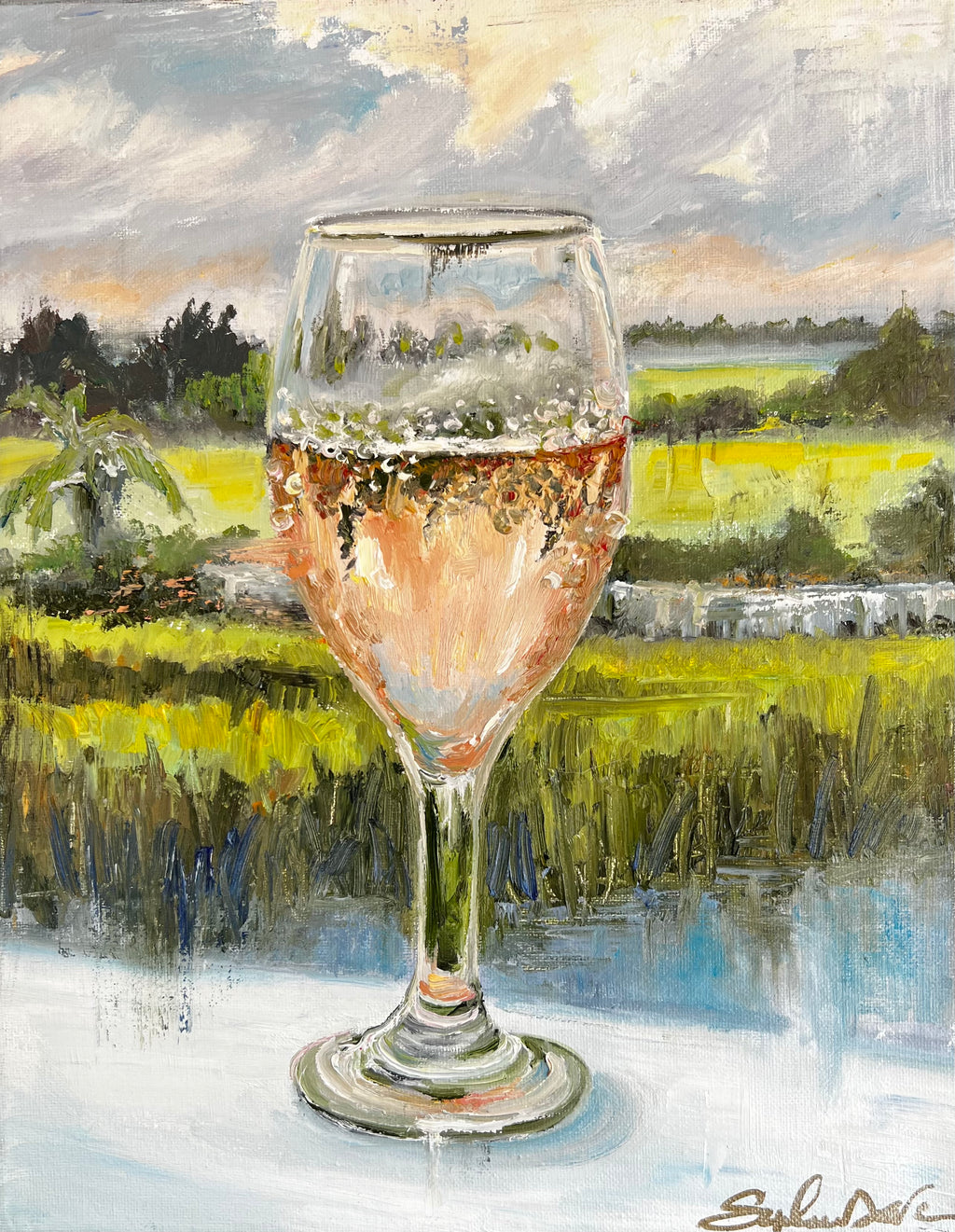 Rosé on Marsh
