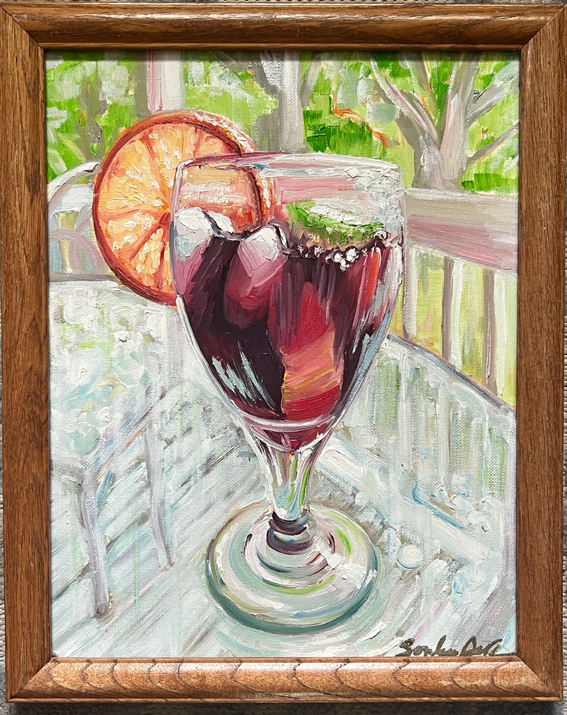 Sangria on Porch