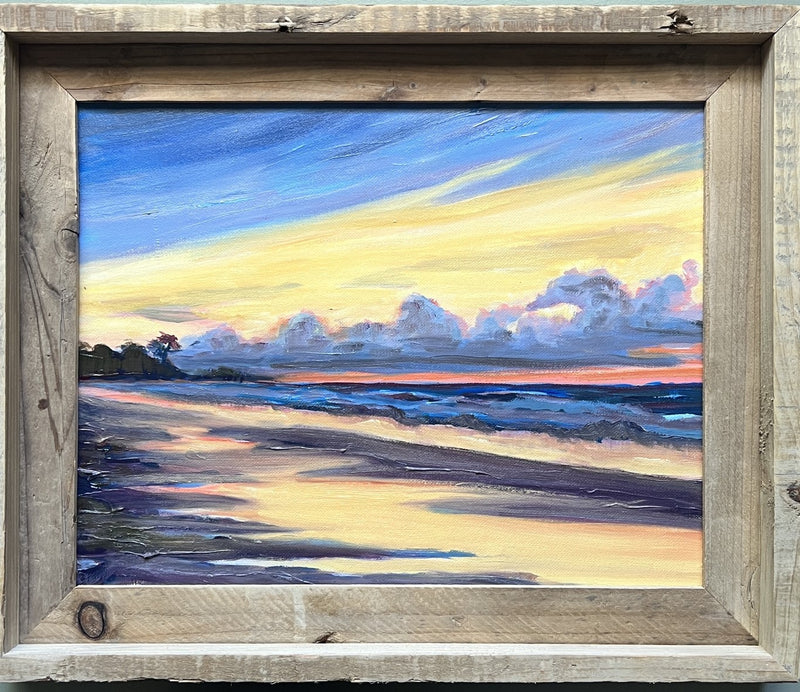 Golden Sunrise on Beach