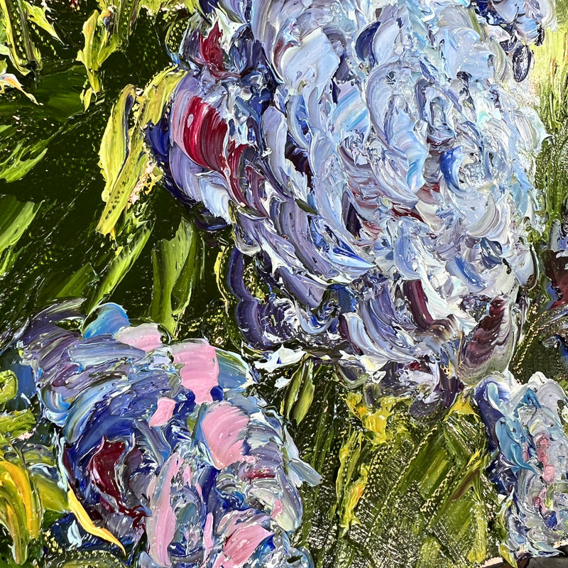 Hydrangeas in the Hills