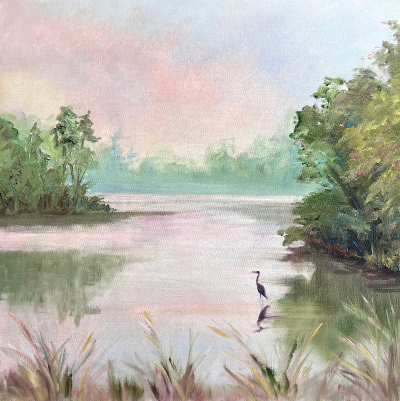 Kiawah Blush Egret