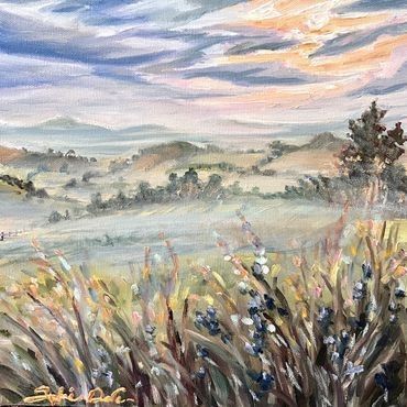 English Countryside Morning