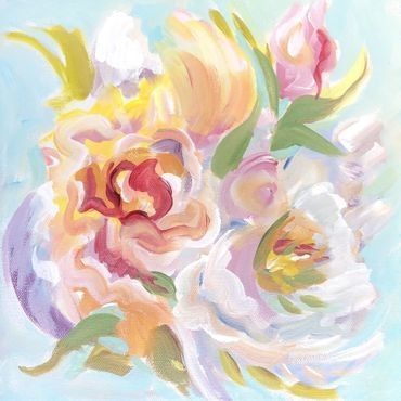 Abstract Peonies