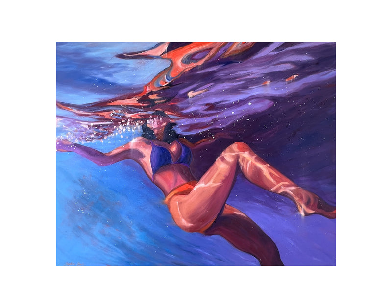 Drift Girl Limited Edition Print