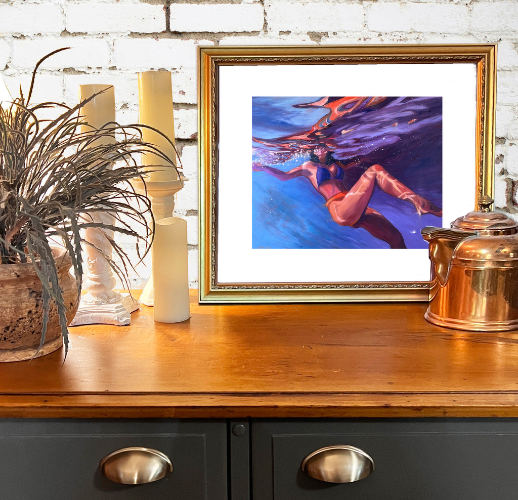 Drift Girl Limited Edition Print