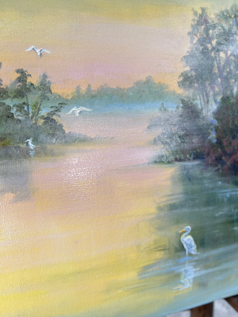 Egret Gathering