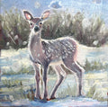 Fawn in Snow