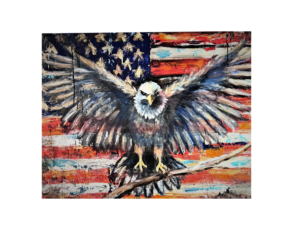 Eagle Flag Limited Edition Print