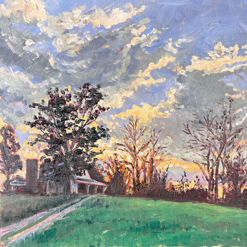 Farm Sunrise on the Horizon