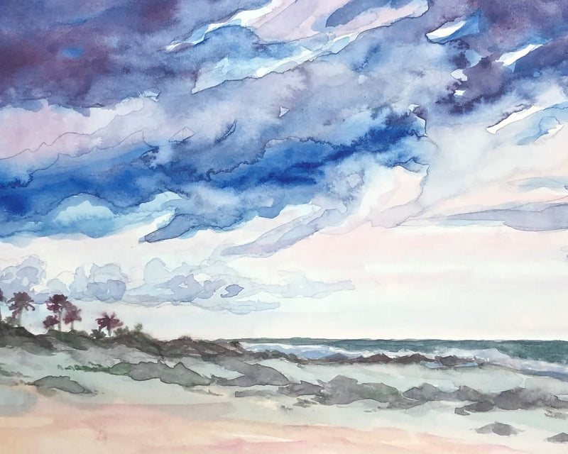Watercolor Storm Limited Edition Print