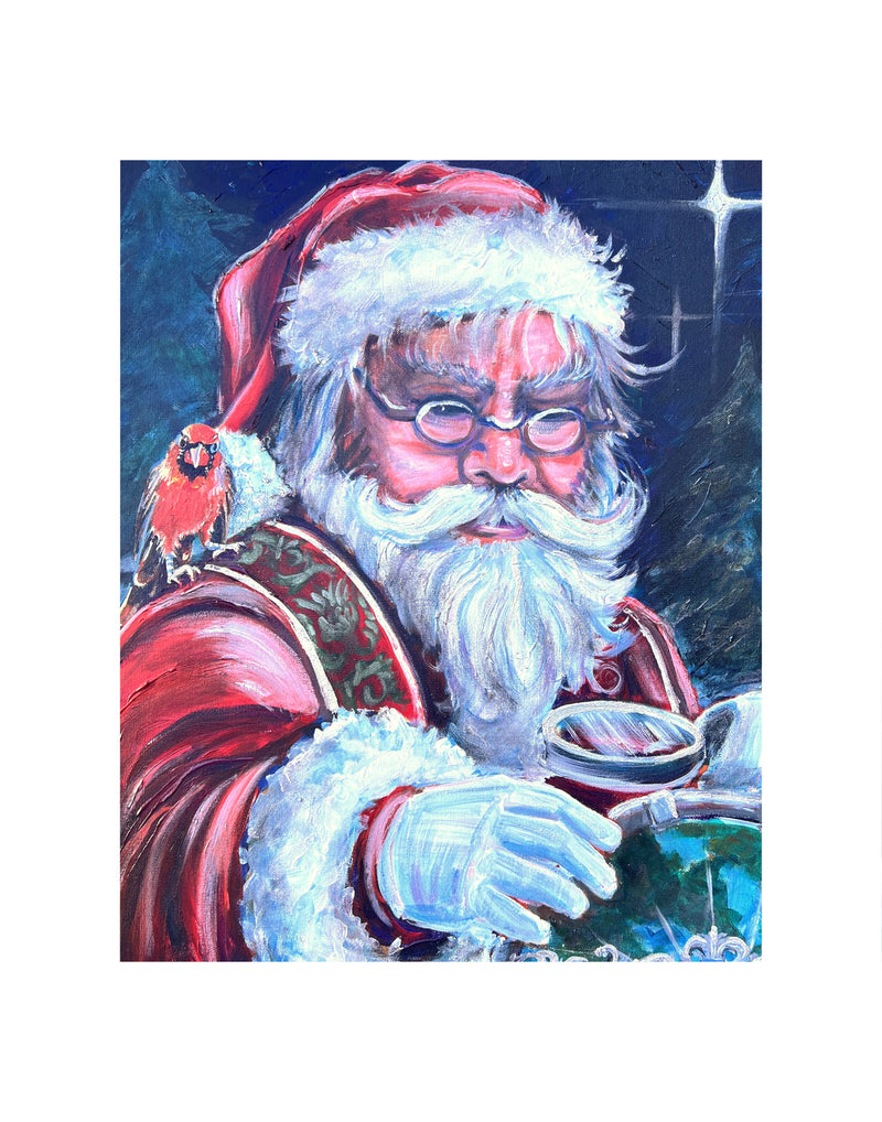 Nature Santa Limited Edition Print