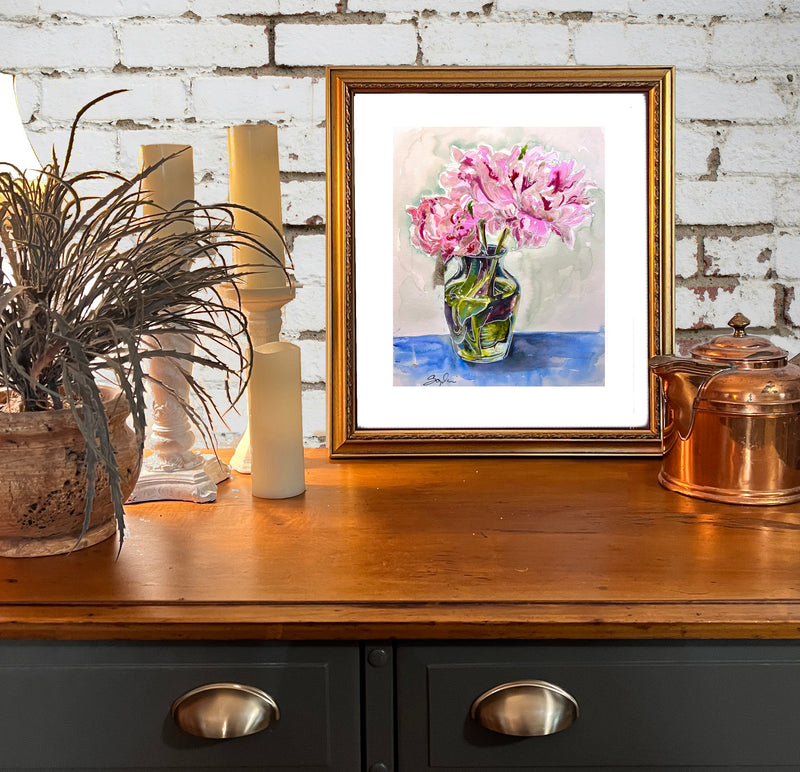 Peonies Limited Edition Print