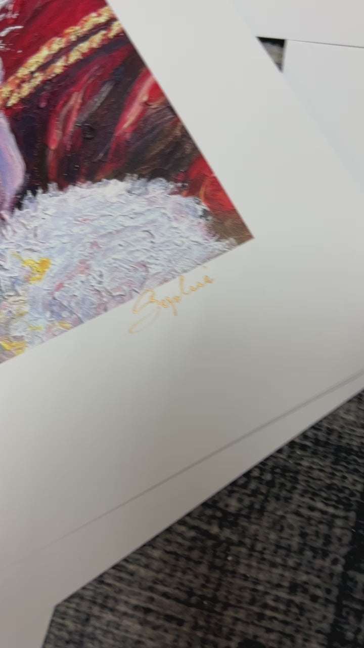Secret Santa Limited Edition Print