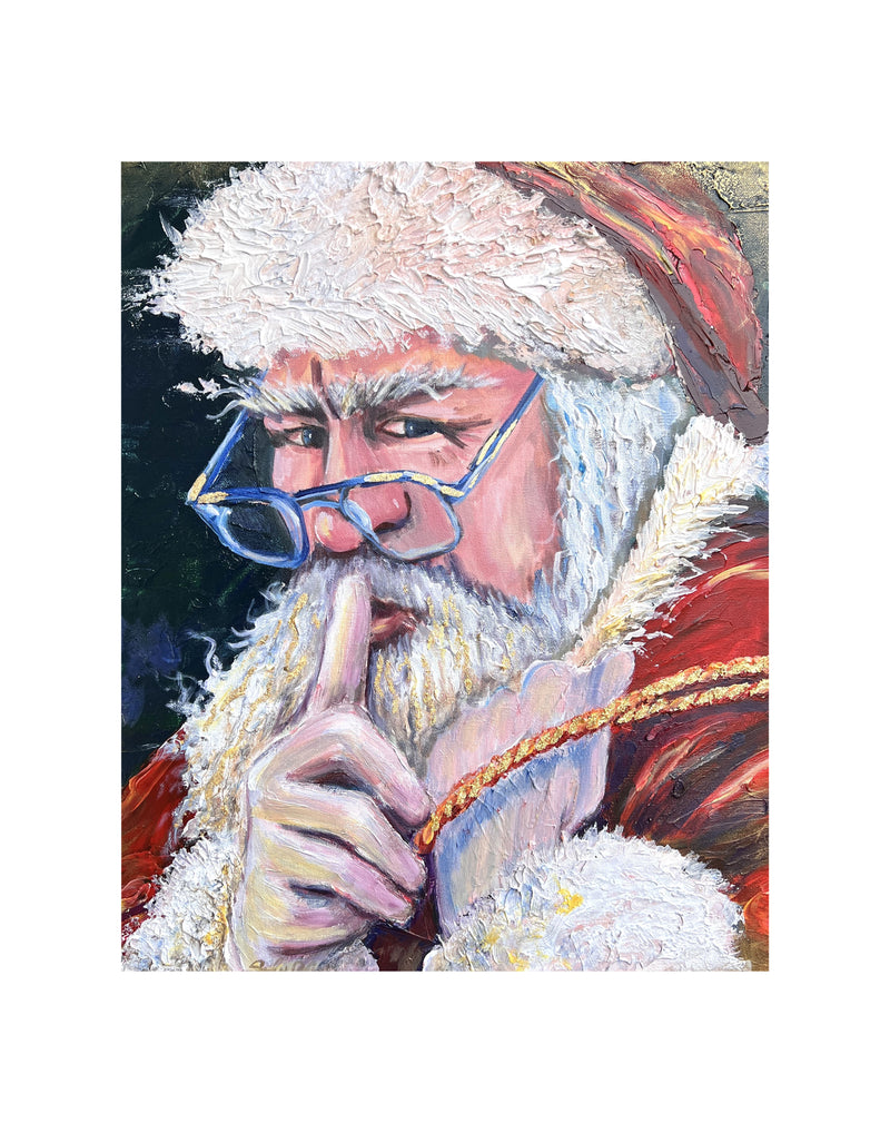 Secret Santa Limited Edition Print