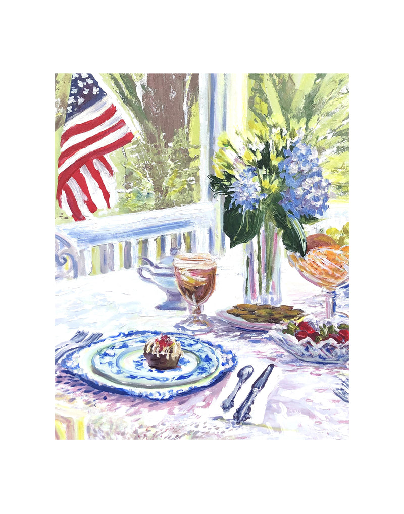 Tea Party Limited Edition Print