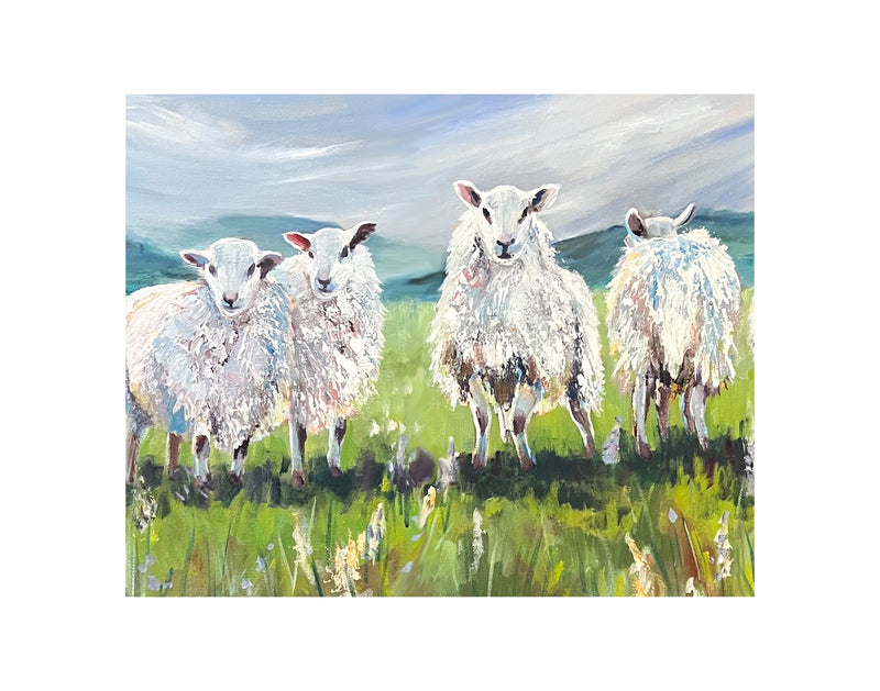 Sheep Siblings Limited Edition Print