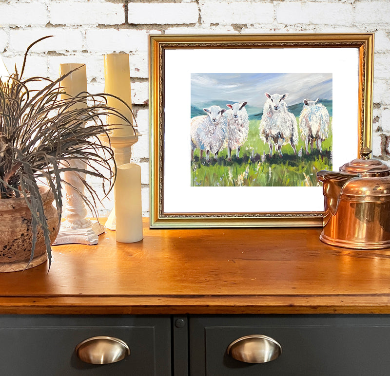 Sheep Siblings Limited Edition Print